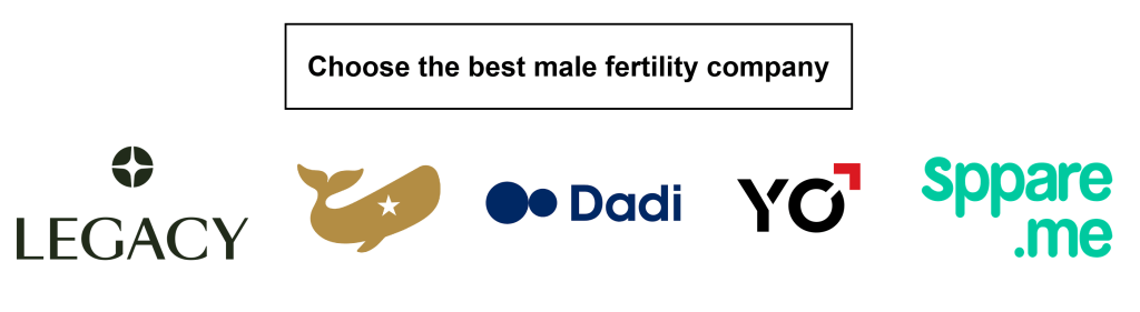 Legacy vs Dadi vs Fellow vs Sppare.me vs Yo Sperm: The Best Male Fertility Kits